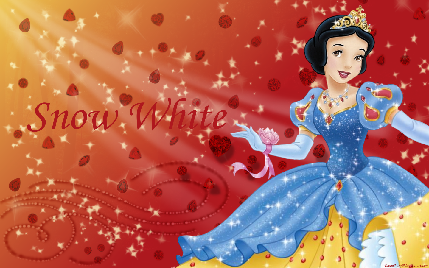 Biancaneve principessa Disney, 1440x900 720p, PC