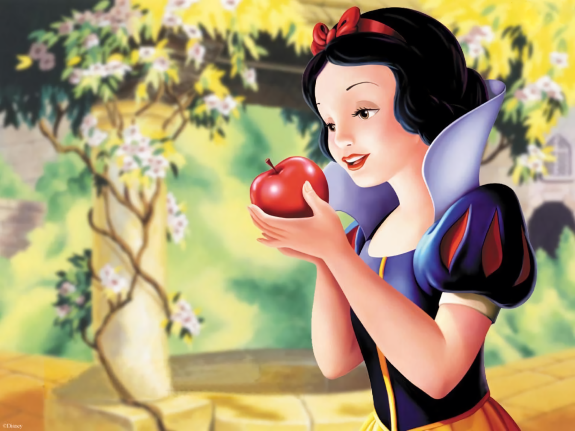 Biancaneve con mela rossa, 1920x1440 WUXGA, Laptop