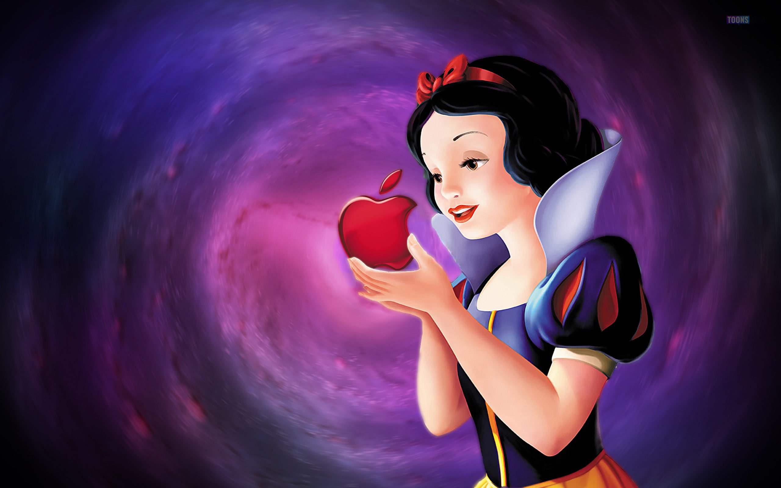 Biancaneve con mela rossa, 2560x1600 WQXGA, MacBook Pro