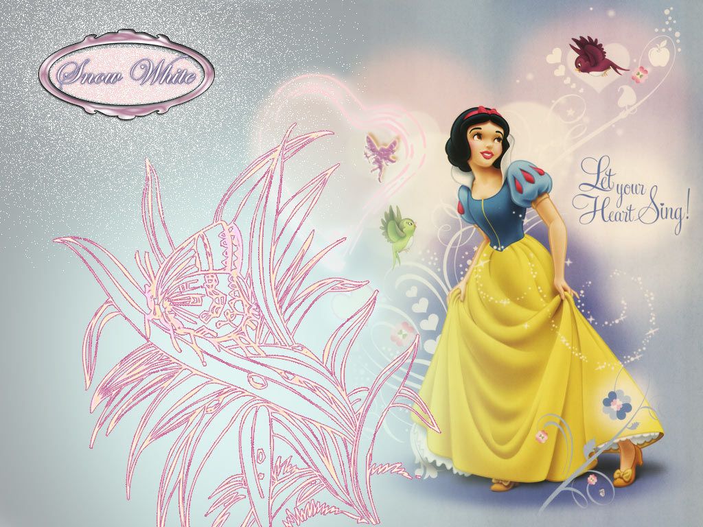 Biancaneve principessa Disney, 1024x768 HD, Desktop