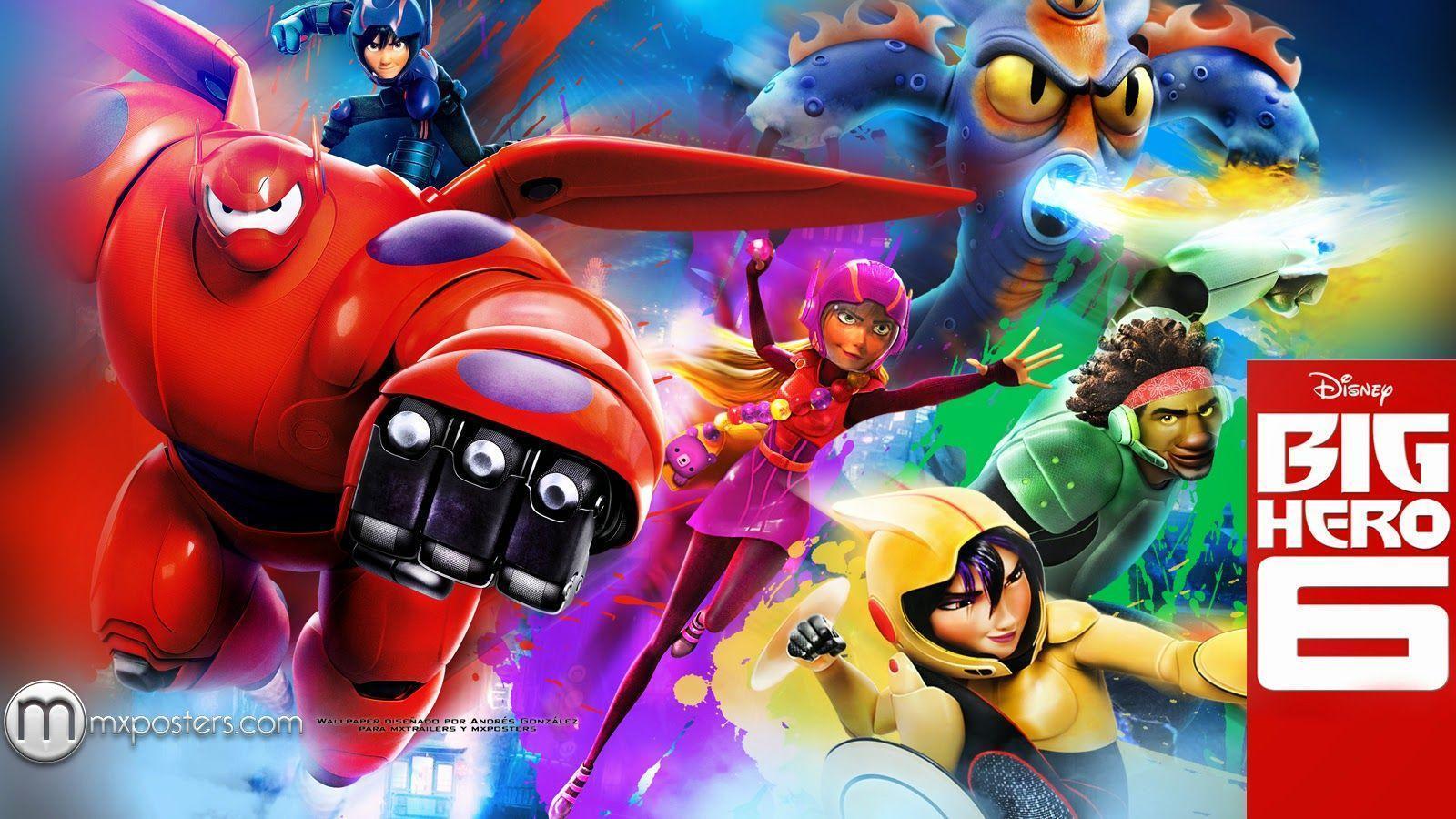 Big Hero 6 personaggi Disney, 1600x900 HD, iMac