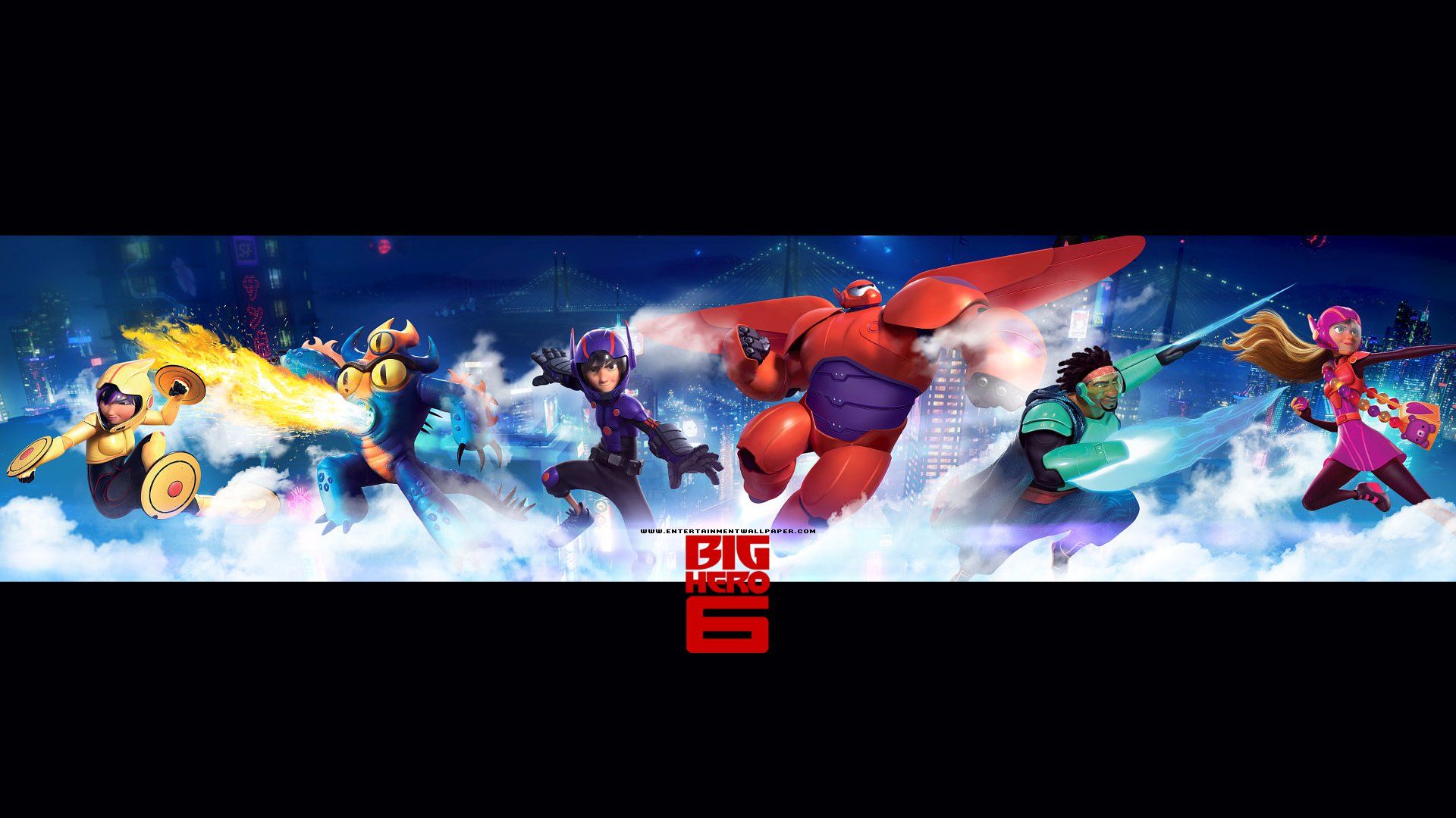 Big Hero 6 personaggi Baymax, 1920x1080 1080p, Desktop