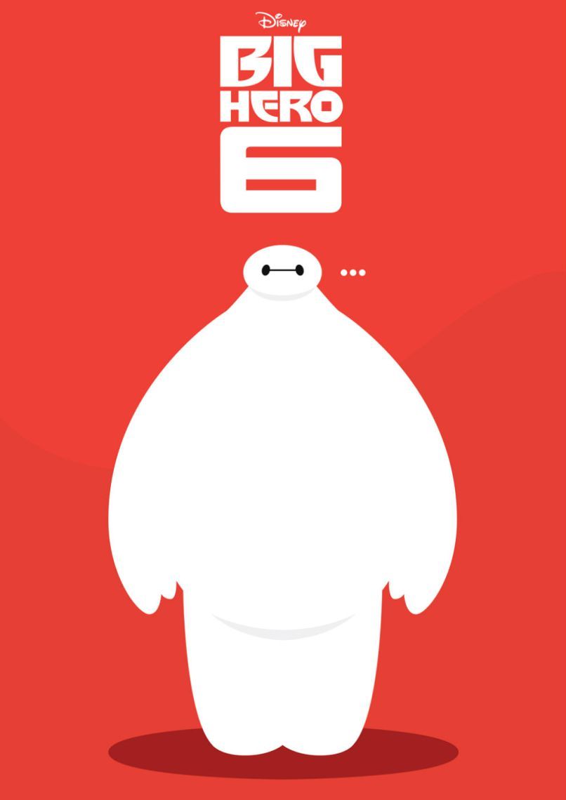 Baymax Big Hero 6 poster, 806x1140 Verticale, Mobile