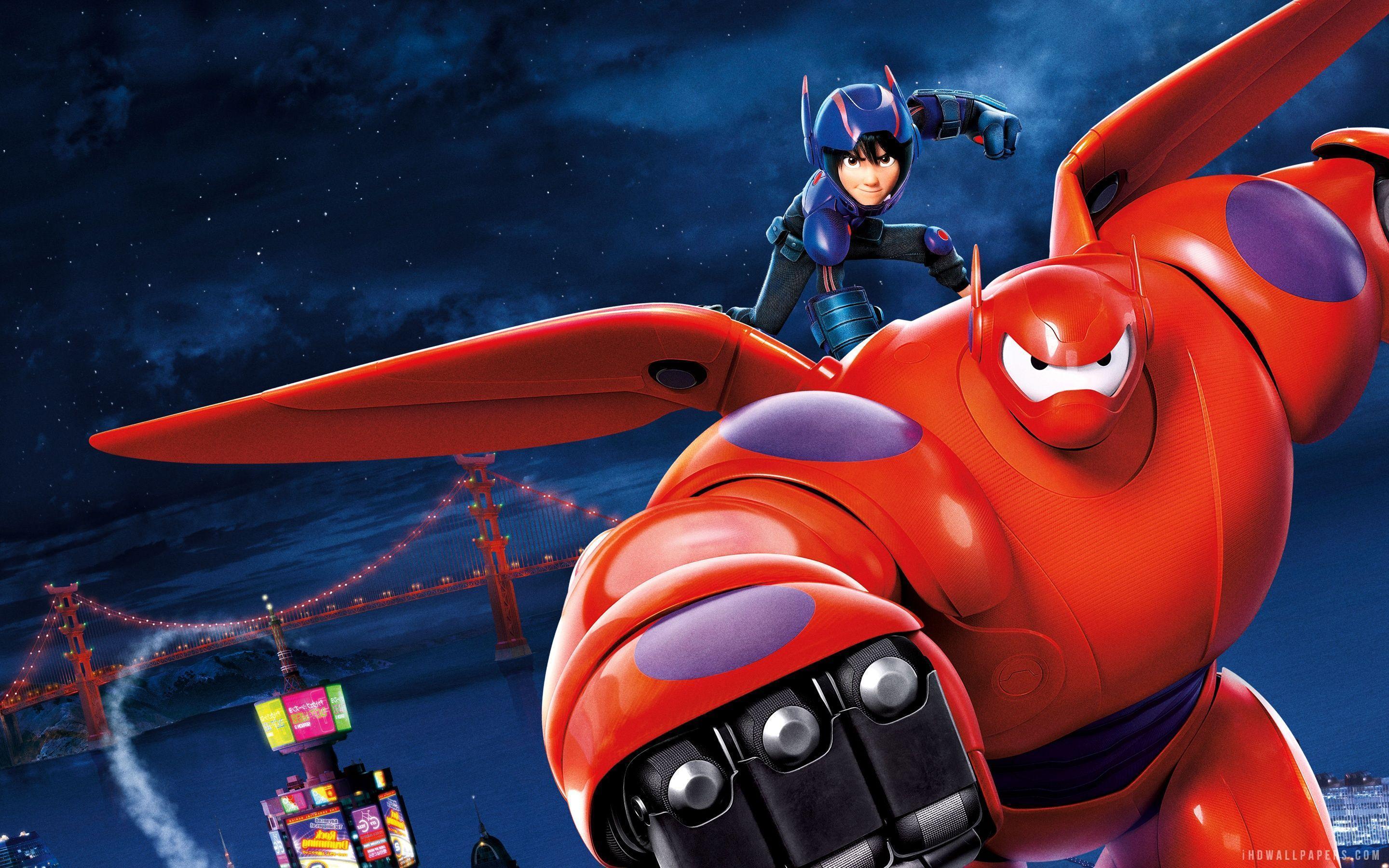 Baymax e Hiro, Big Hero 6, 2880x1800 2K, Desktop