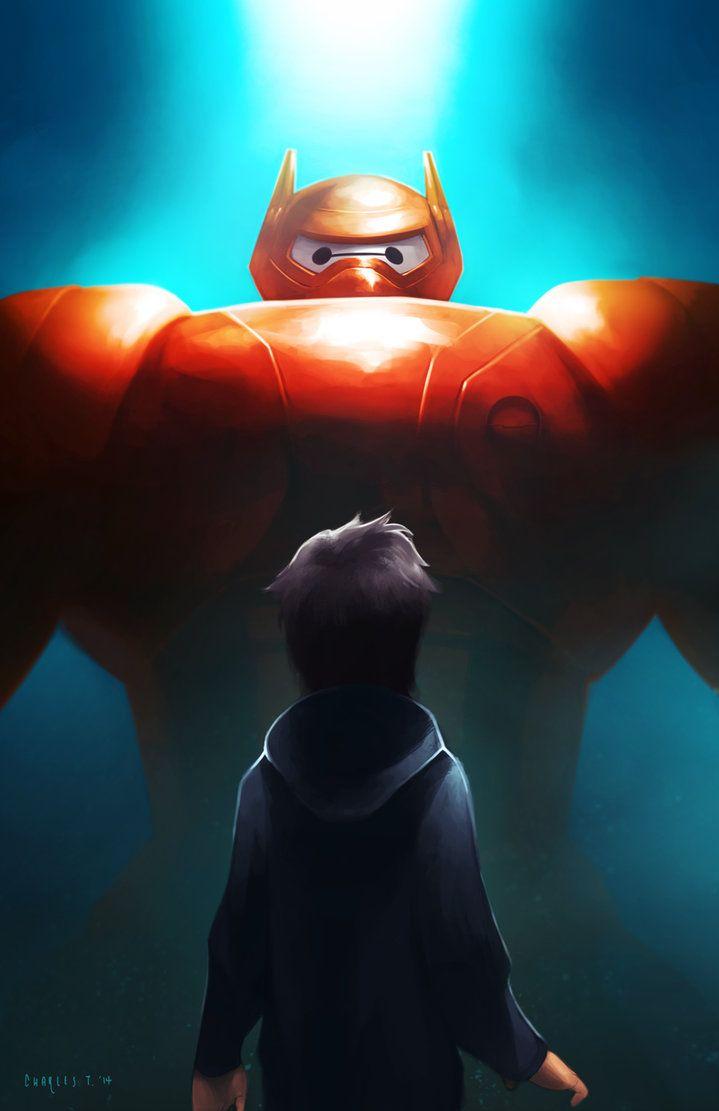 Baymax armatura e Hiro, 719x1111 Full HD Verticale, Smartphone