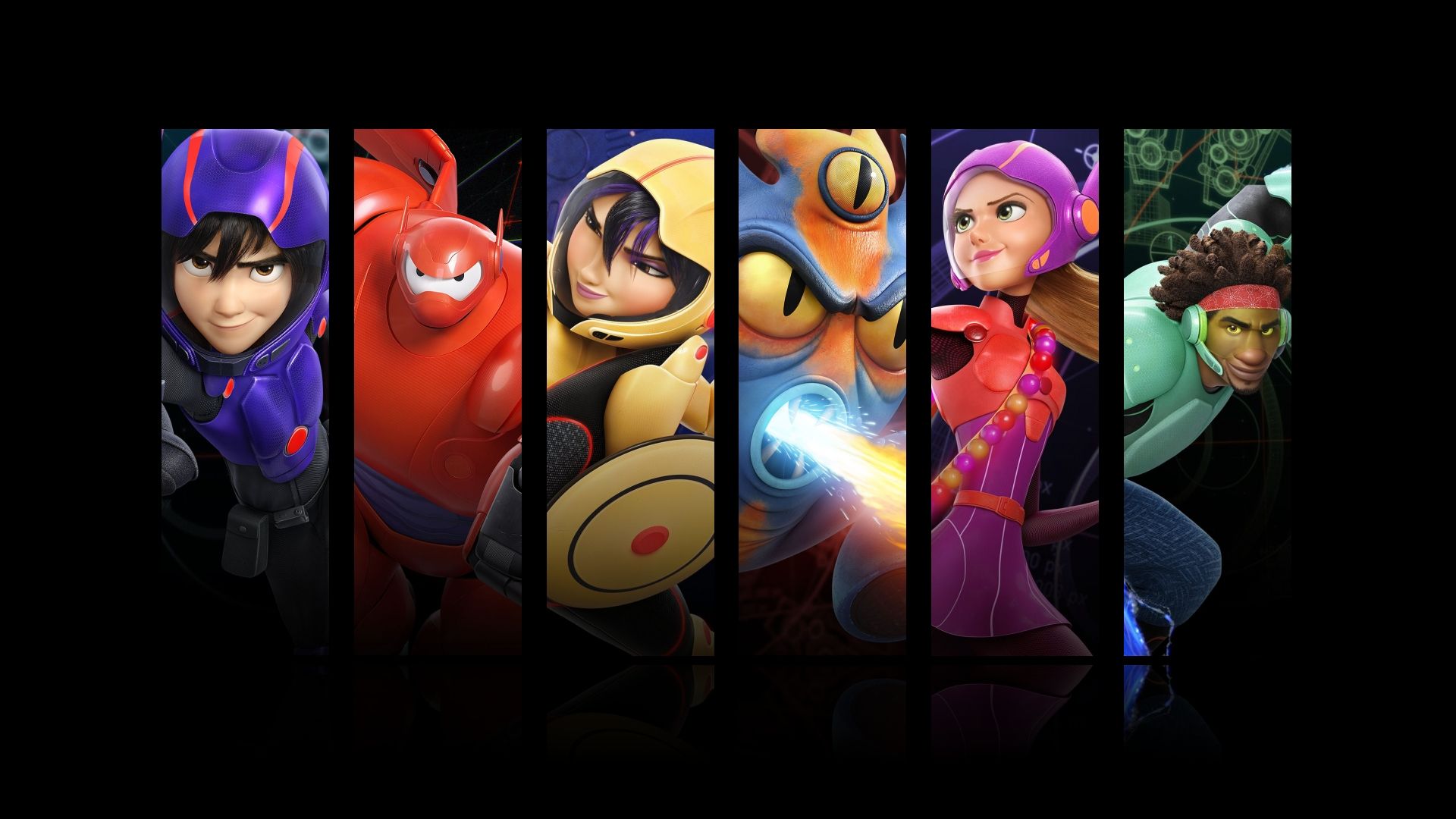 Personaggi Big Hero 6, 1920x1080 Full HD, Desktop