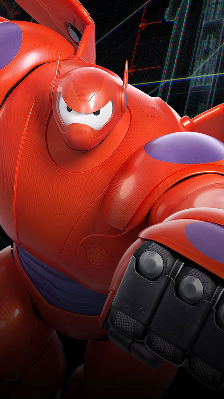 Baymax armatura Big Hero 6, 750x1334 Verticale, Mobile