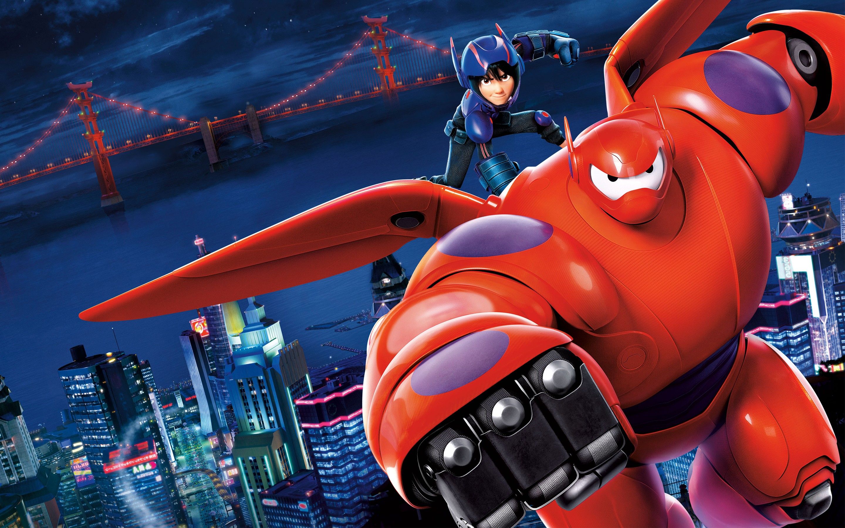 Baymax e Hiro, Big Hero 6, 2880x1800 WQXGA, MacBook Pro
