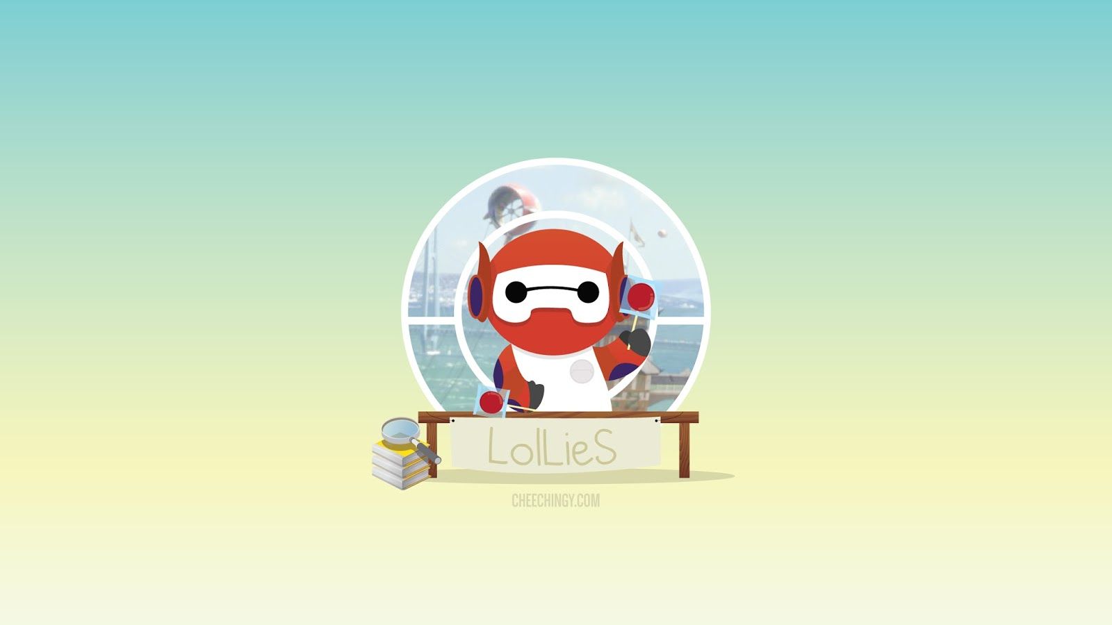 Baymax Big Hero 6 robot, 1600x900 900p, PC