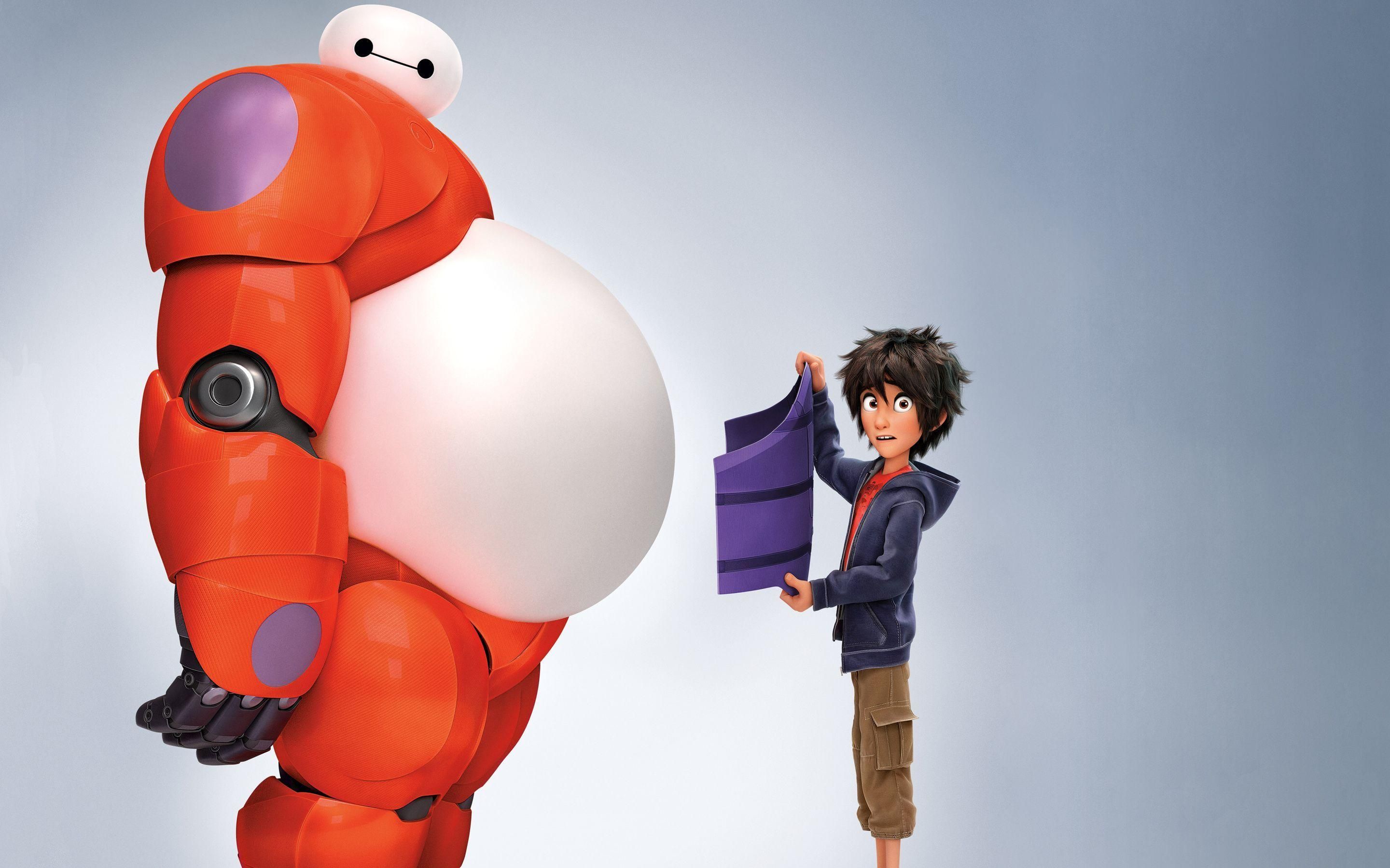 Baymax e Hiro, Big Hero 6, 2880x1800 WQXGA, Laptop