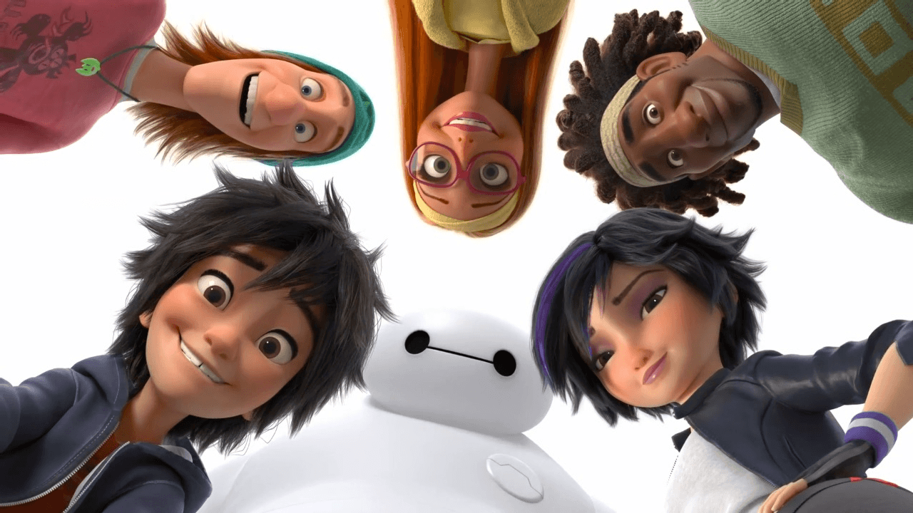Personaggi Big Hero 6 con Baymax, 1280x720 HD, Desktop
