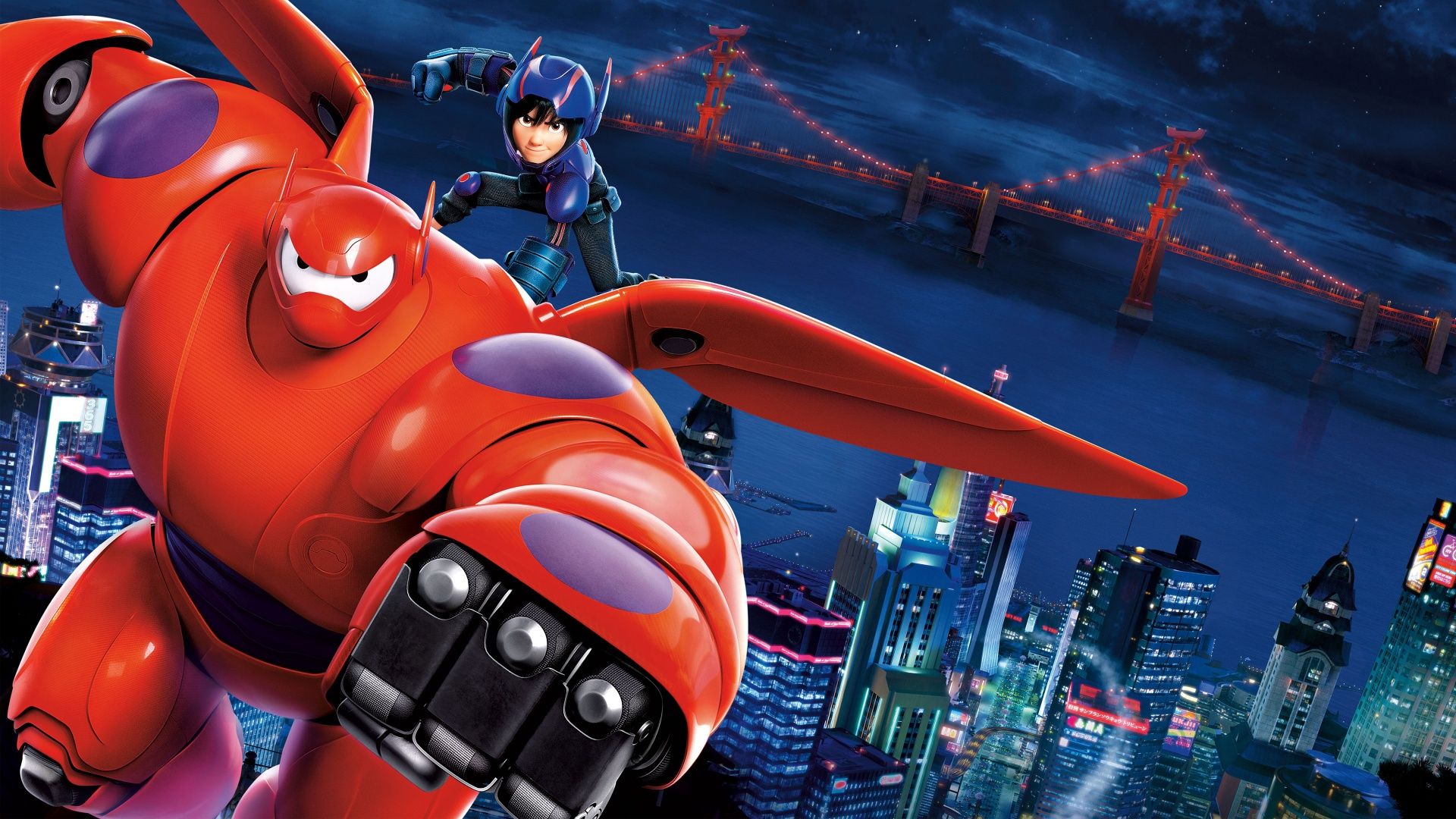 Baymax e Hiro, Big Hero 6, 1920x1080 1080p, Laptop