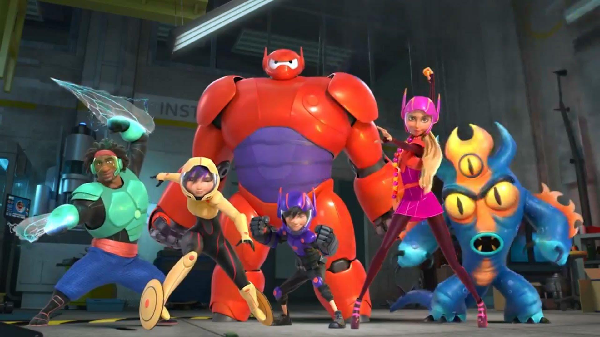 Big Hero 6, Baymax e team, 1920x1080 Full HD, Desktop