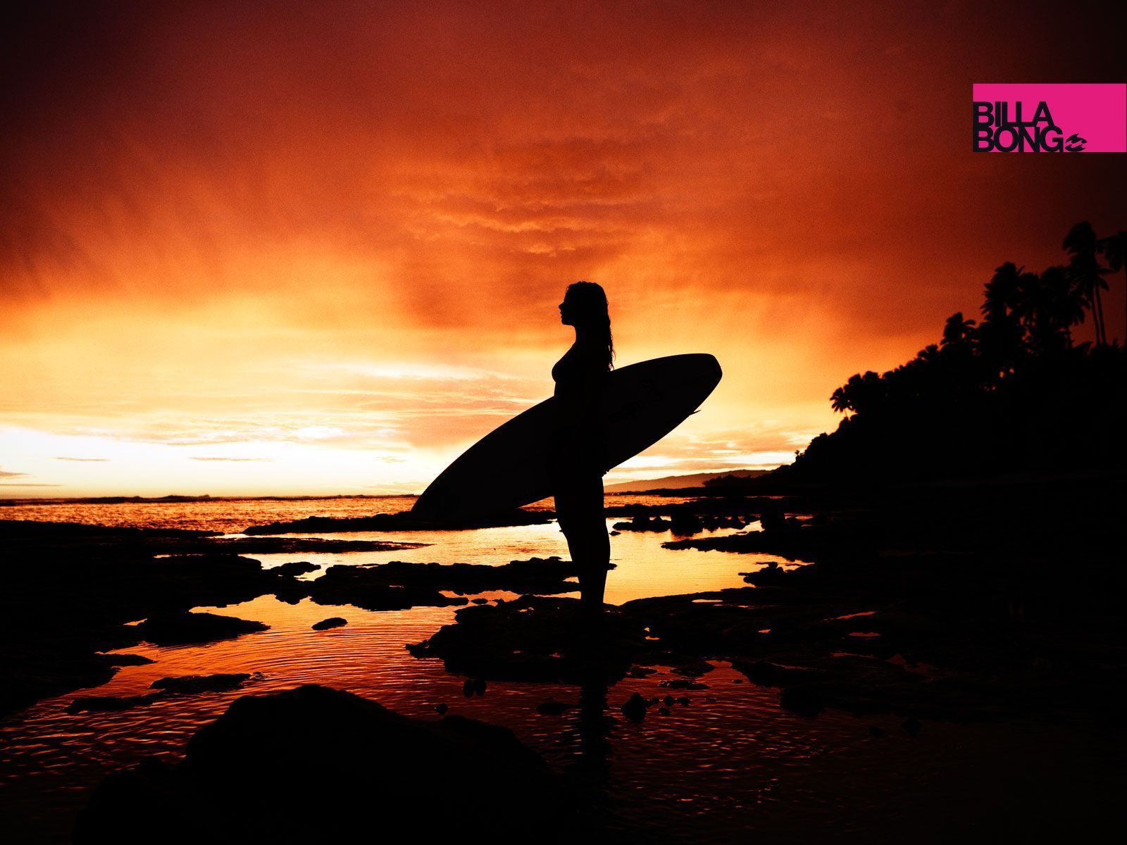 Surfista silhouette tramonto arancione, 1600x1200 HD Ready, Laptop