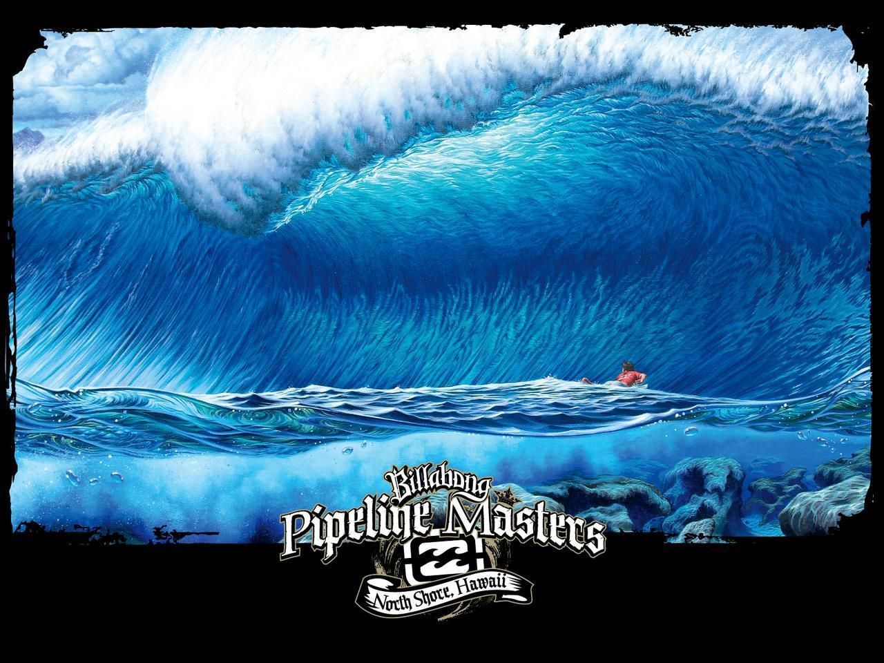 Onda gigante surf Billabong, 1280x960 720p, PC