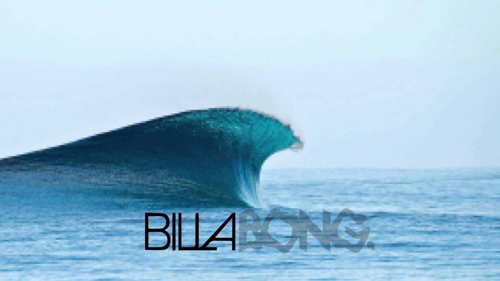 Onda oceano logo Billabong, 1920x1080 Full HD 1080p, Desktop