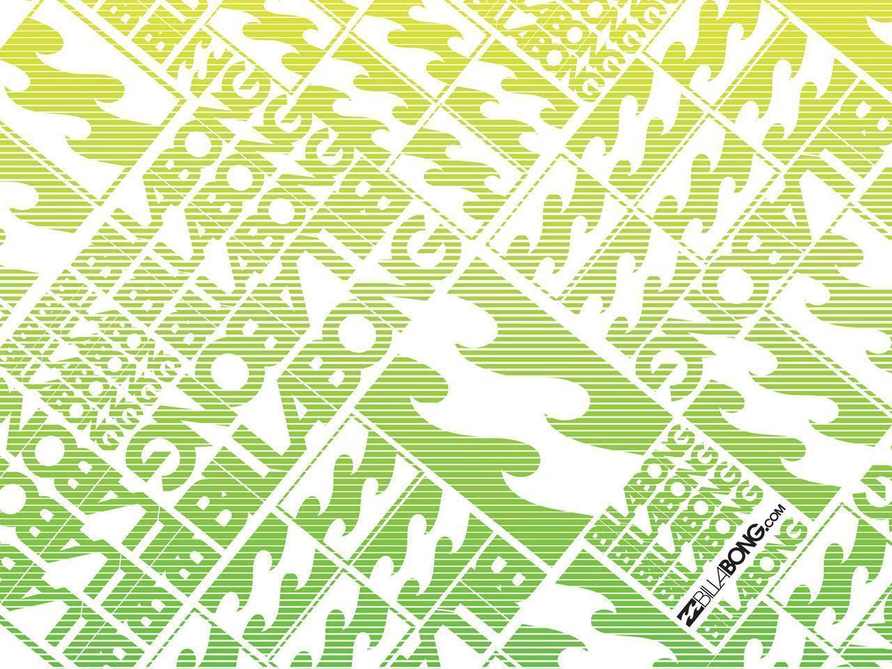 Pattern Billabong verde bianco, 1280x960 HD, Desktop