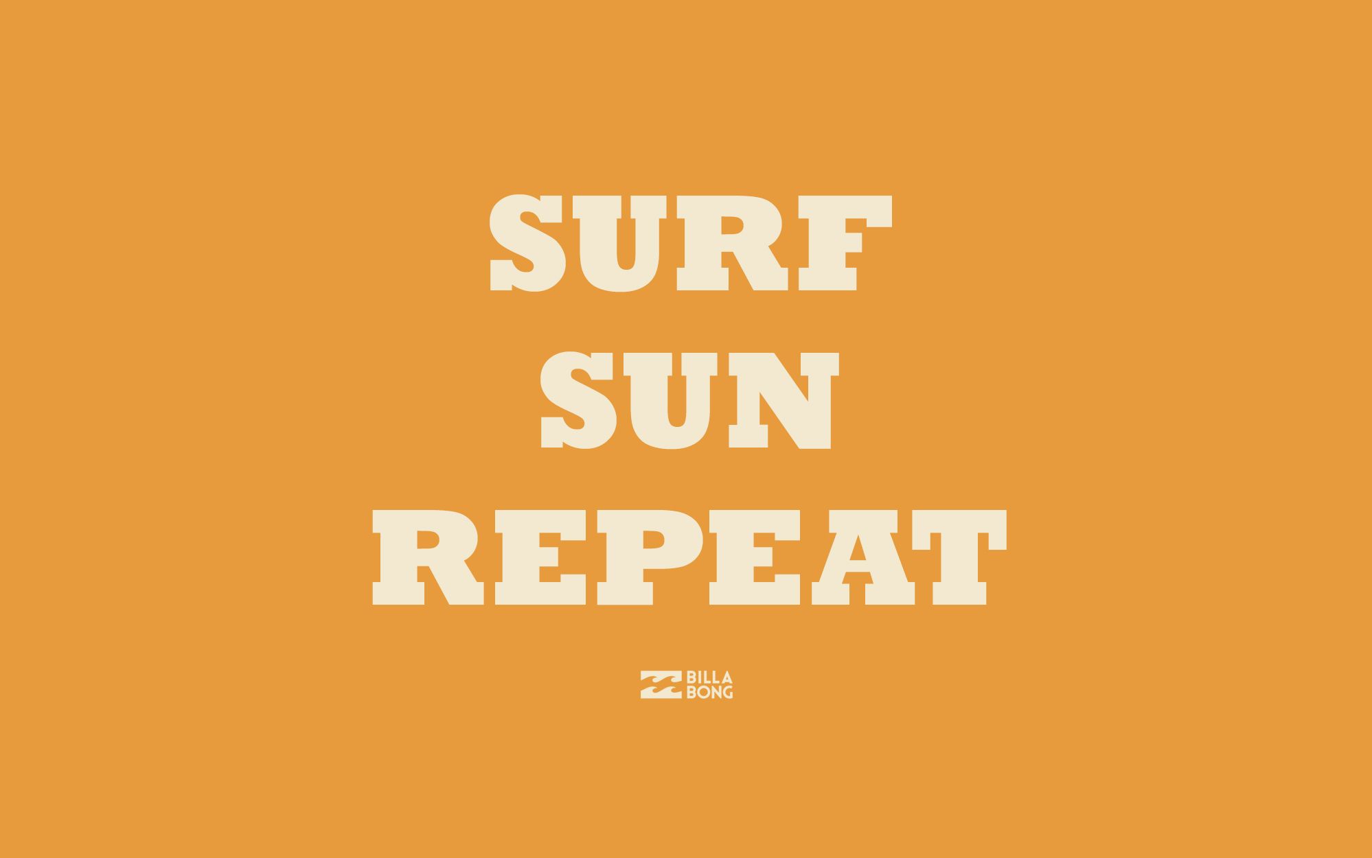 Testo Surf Sun Repeat, arancione, 1998x1250 WUXGA, PC
