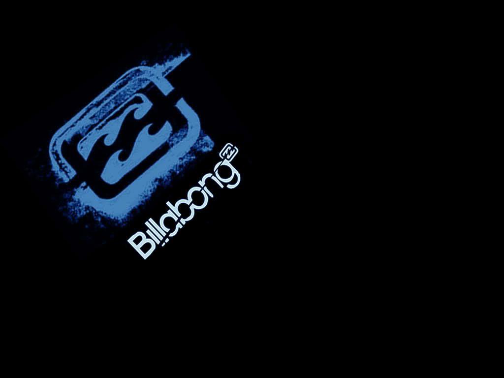 Logo Billabong blu su nero, 1024x768 HD, Laptop