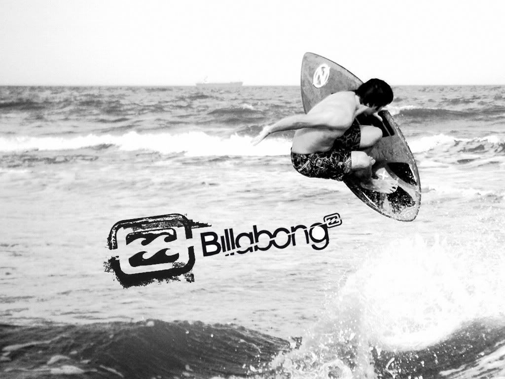 Surfista salto Billabong bianco nero, 1024x768 HD, Laptop
