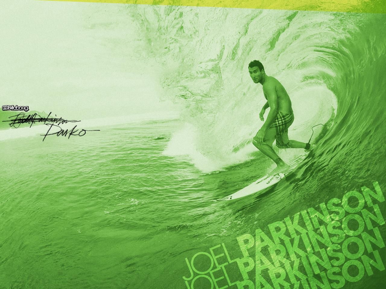 Surfista onda verde monocromo, 1280x960 720p, Laptop