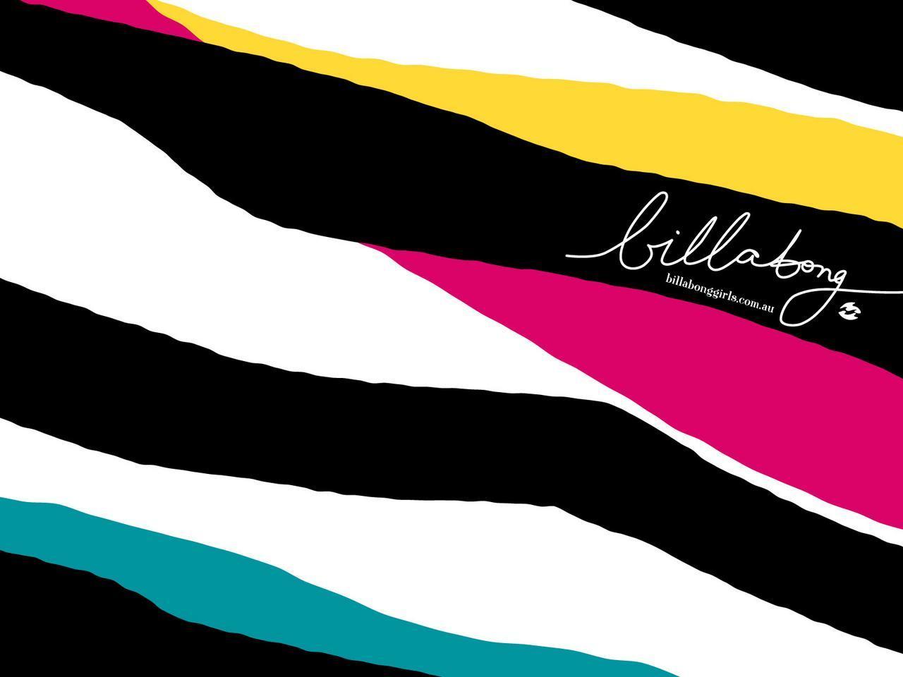 Logo Billabong strisce colorate, 1280x960 720p, PC