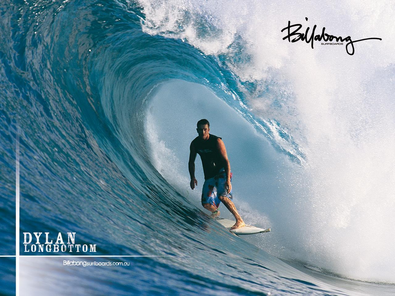 Surfista dentro onda Billabong, 1280x960 720p, Laptop