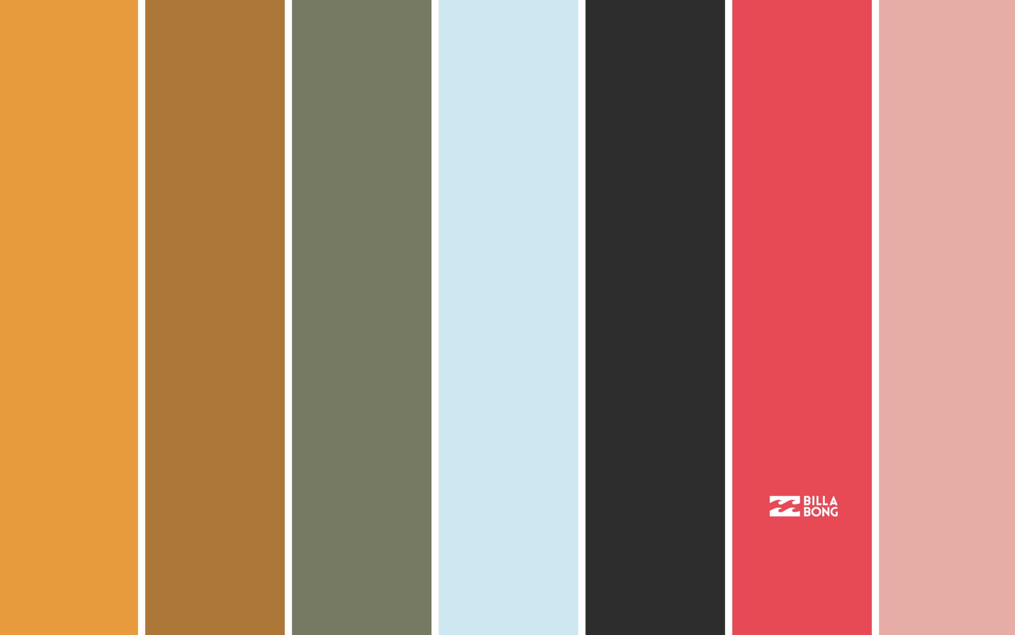 Strisce colorate Billabong logo, 1998x1250 Full HD+ WUXGA, Desktop