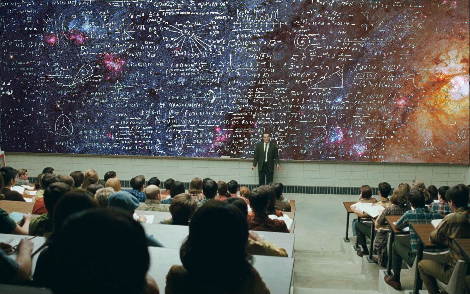 Aula universitaria lavagna cosmica, 1600x1000 HD Ready, Notebook Gaming