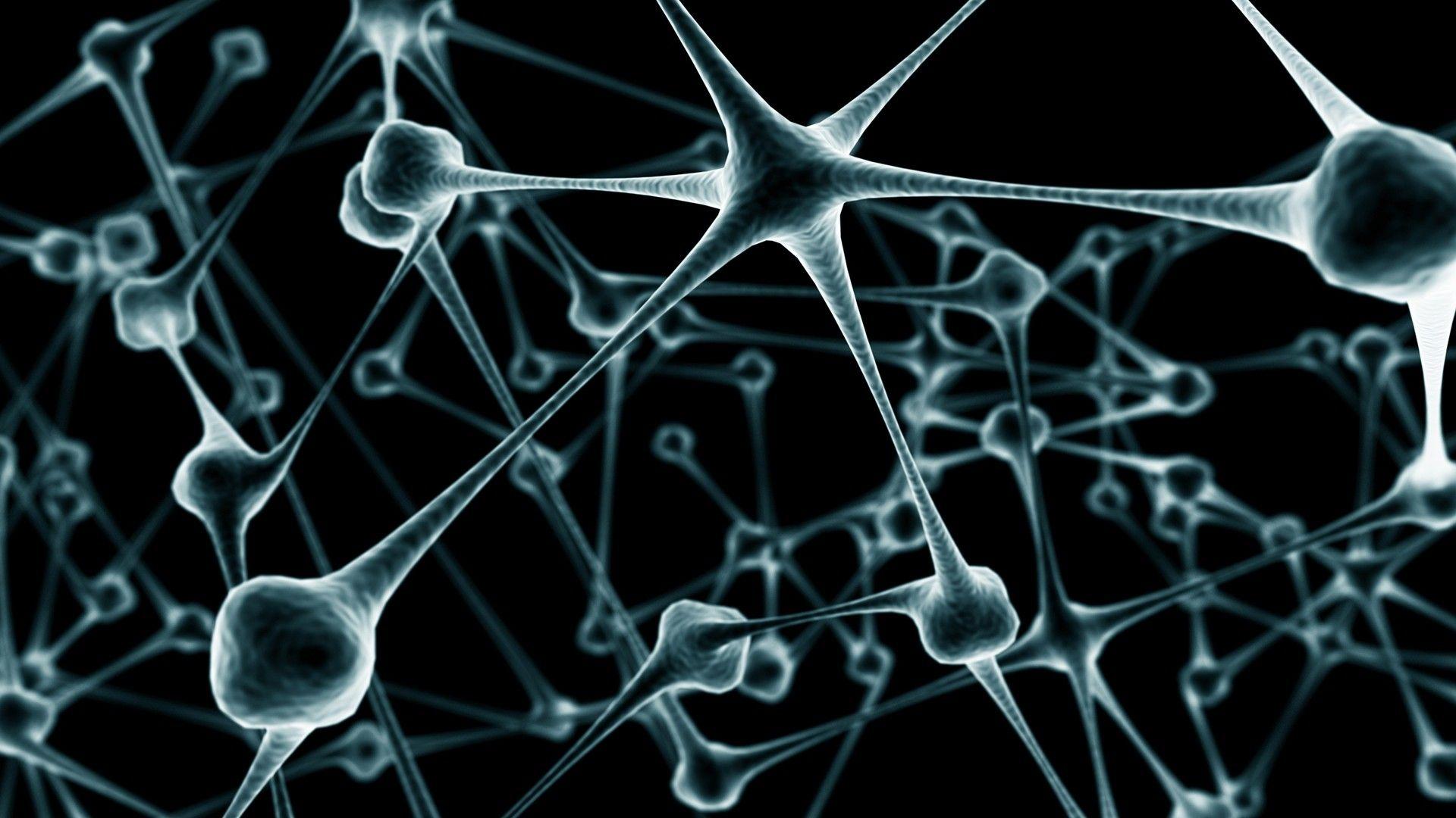 Rete di neuroni astratta, 1920x1080 Full HD, Desktop