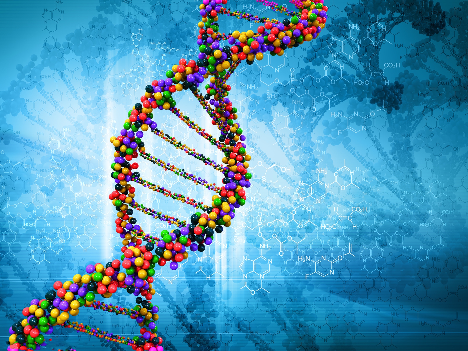 Elica DNA colorata sfondo blu, 1600x1200 HD Ready, Acer Nitro