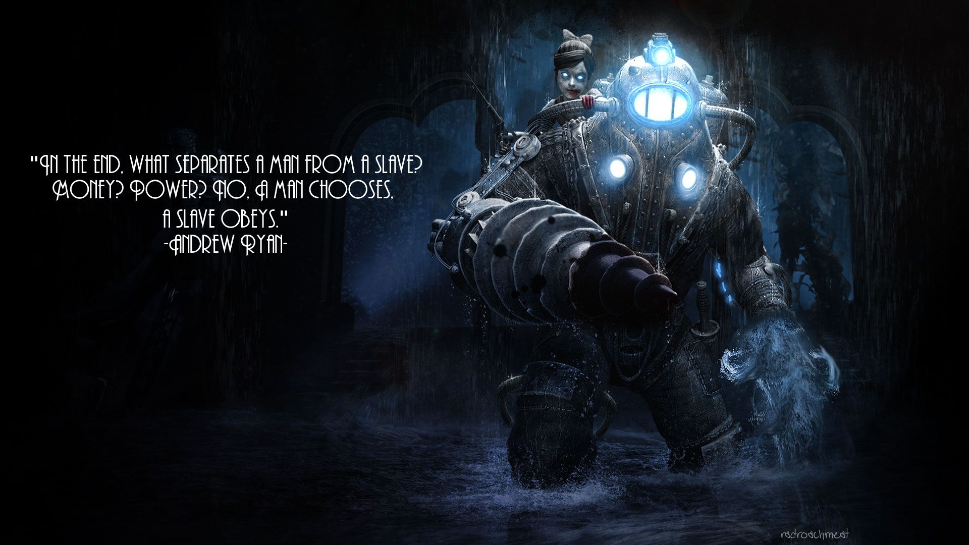 Big Daddy BioShock subacqueo, 1920x1080 Full HD 1080p, Monitor Gaming