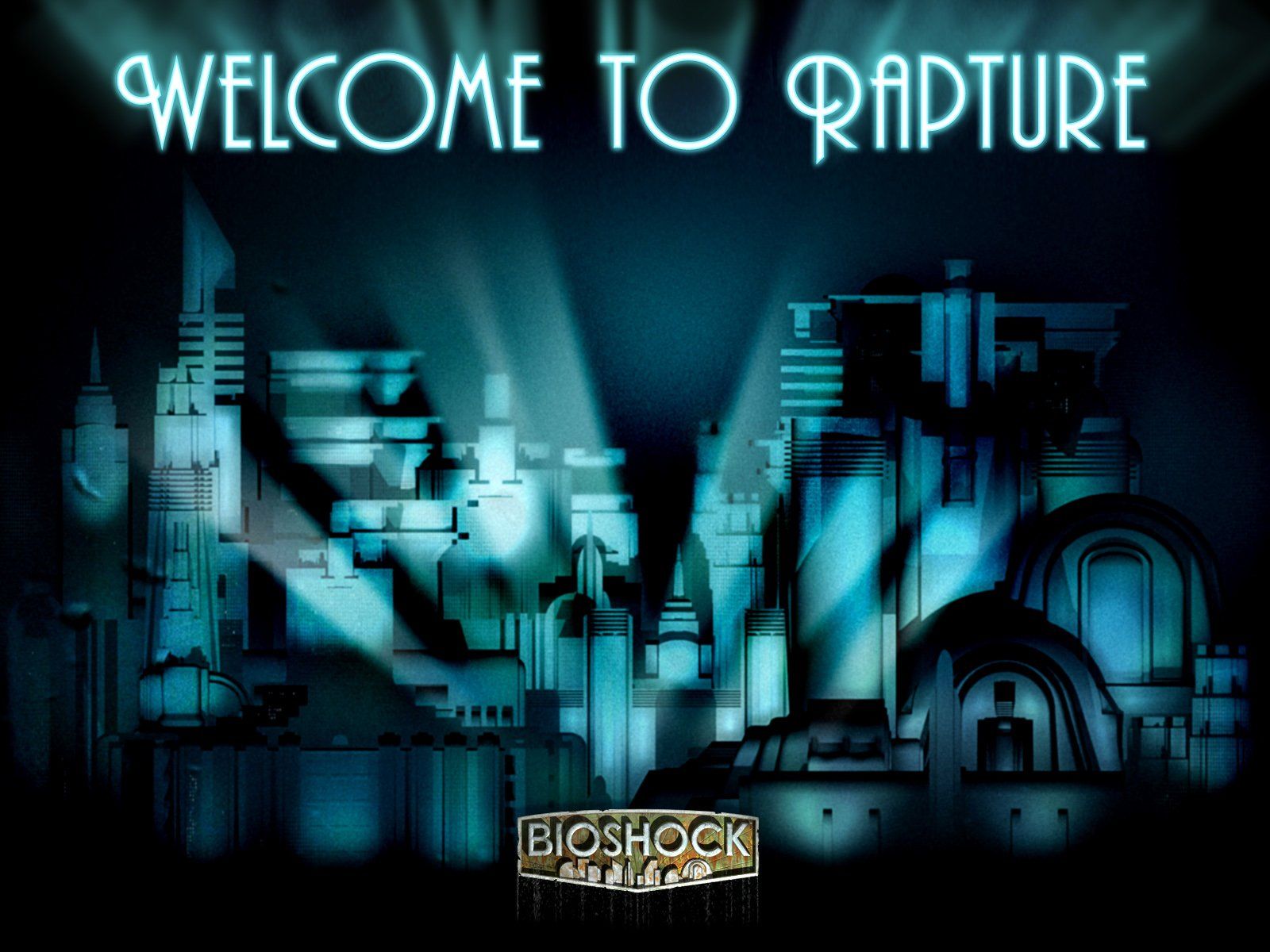 Welcome to Rapture Bioshock, 1600x1200 HD, PC Desktop