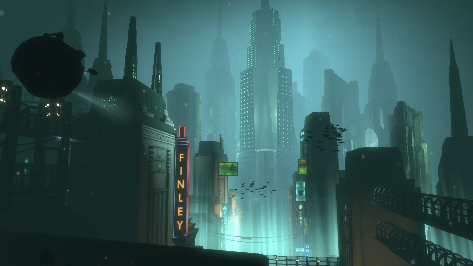 Rapture città sottomarina BioShock, 1920x1080 Full HD, PC