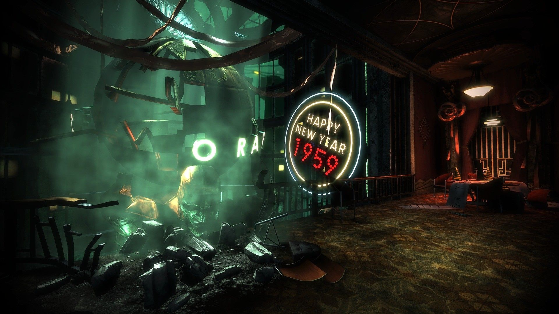 BioShock Rapture insegna 1959, 1920x1080 Full HD, Monitor Gaming