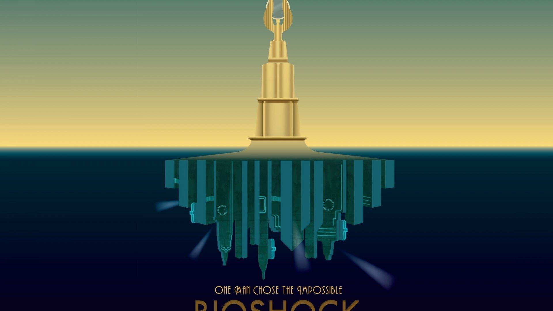 Faro Bioshock città sommersa, 1920x1080 1080p, PC