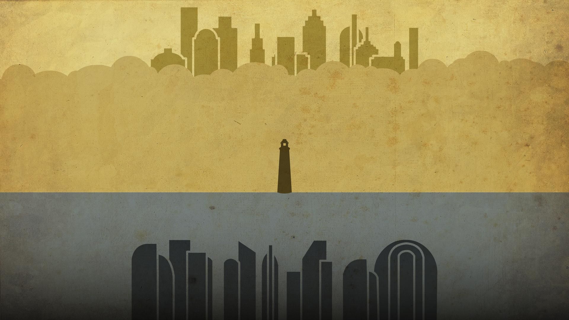 Faro BioShock Infinite skyline, 1920x1080 Full HD, Desktop