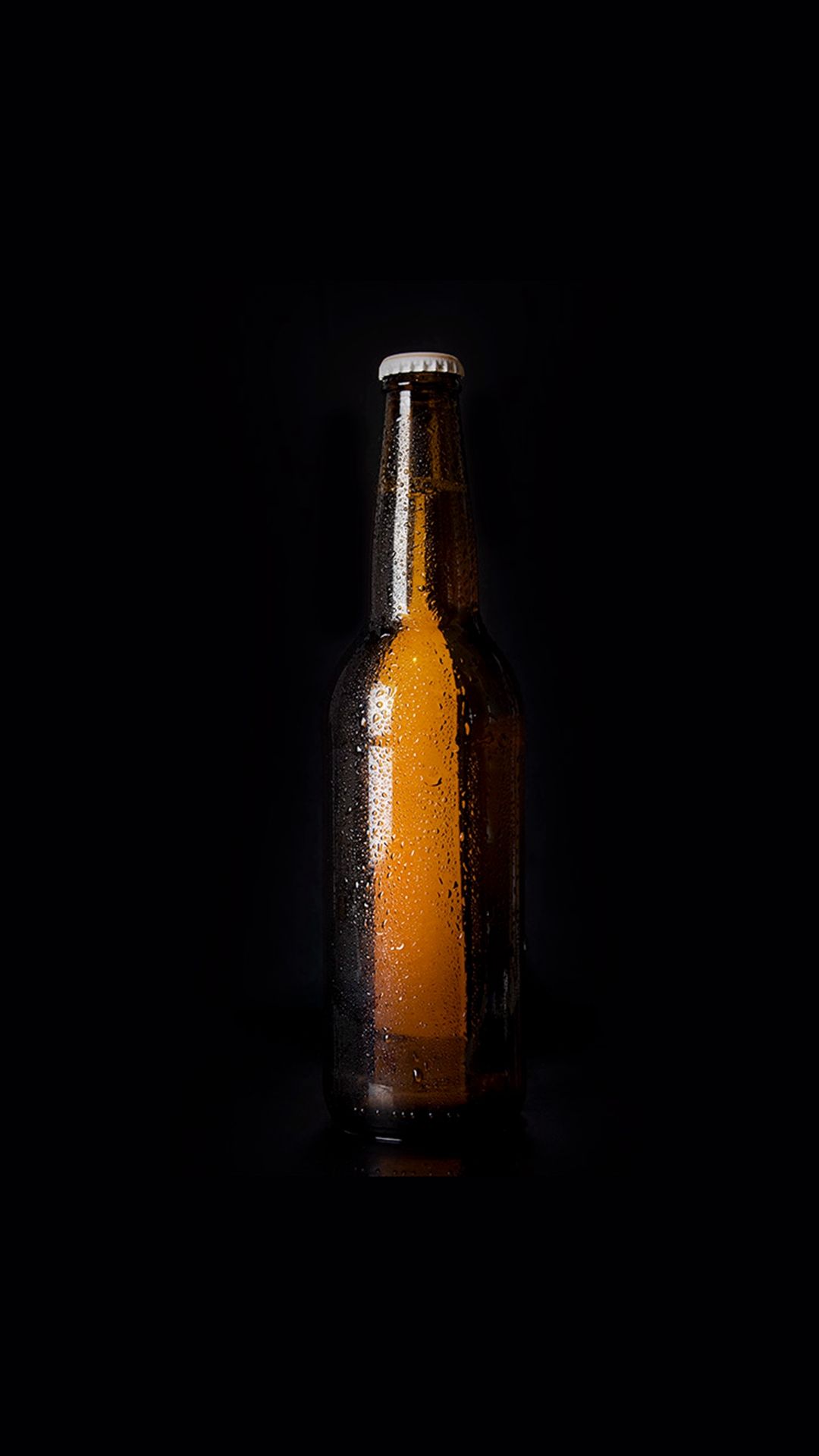 Bottiglia di birra scuro, 1080x1920 Full HD Verticale, Smartphone