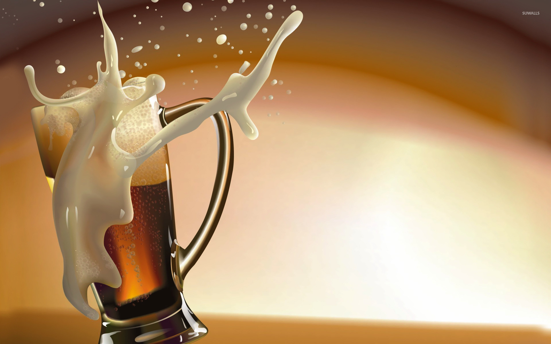 Boccale birra schizzo schiuma, 1920x1200 Full HD+ WUXGA, iMac