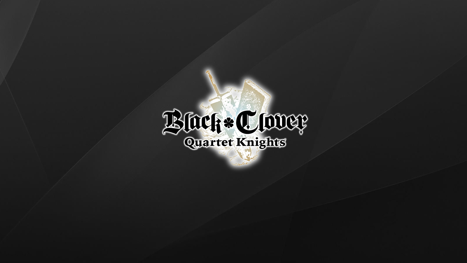 Logo Black Clover Quartet Knights, 1600x900 HD Ready, Desktop