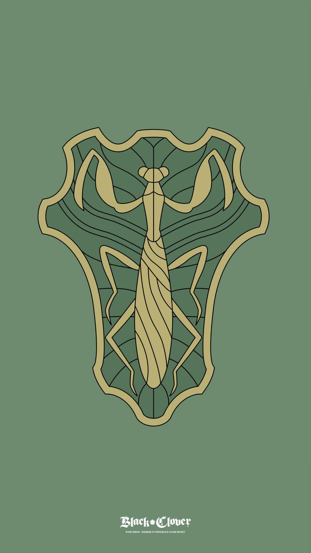 Emblema Toro Nero Black Clover, 1080x1920 Full HD Verticale, Smartphone