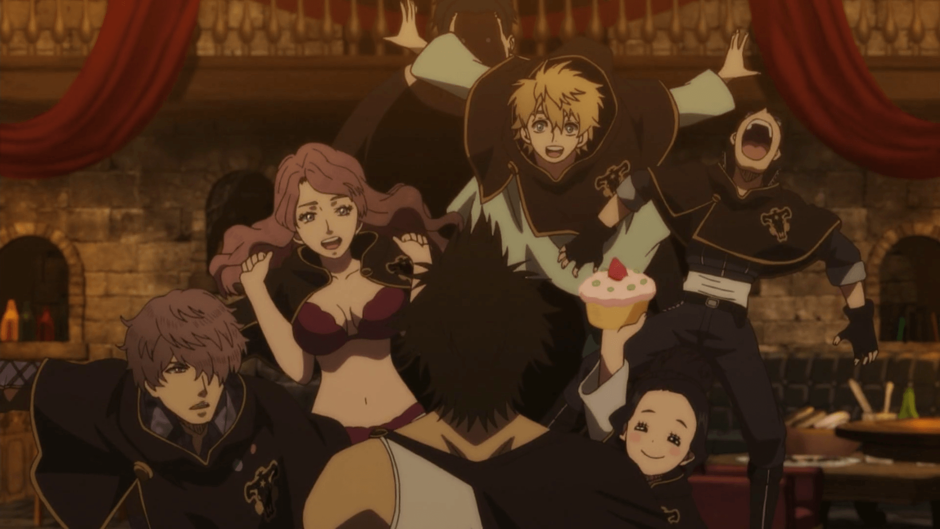 Asta Black Clover maschera, 1366x768 720p, PC