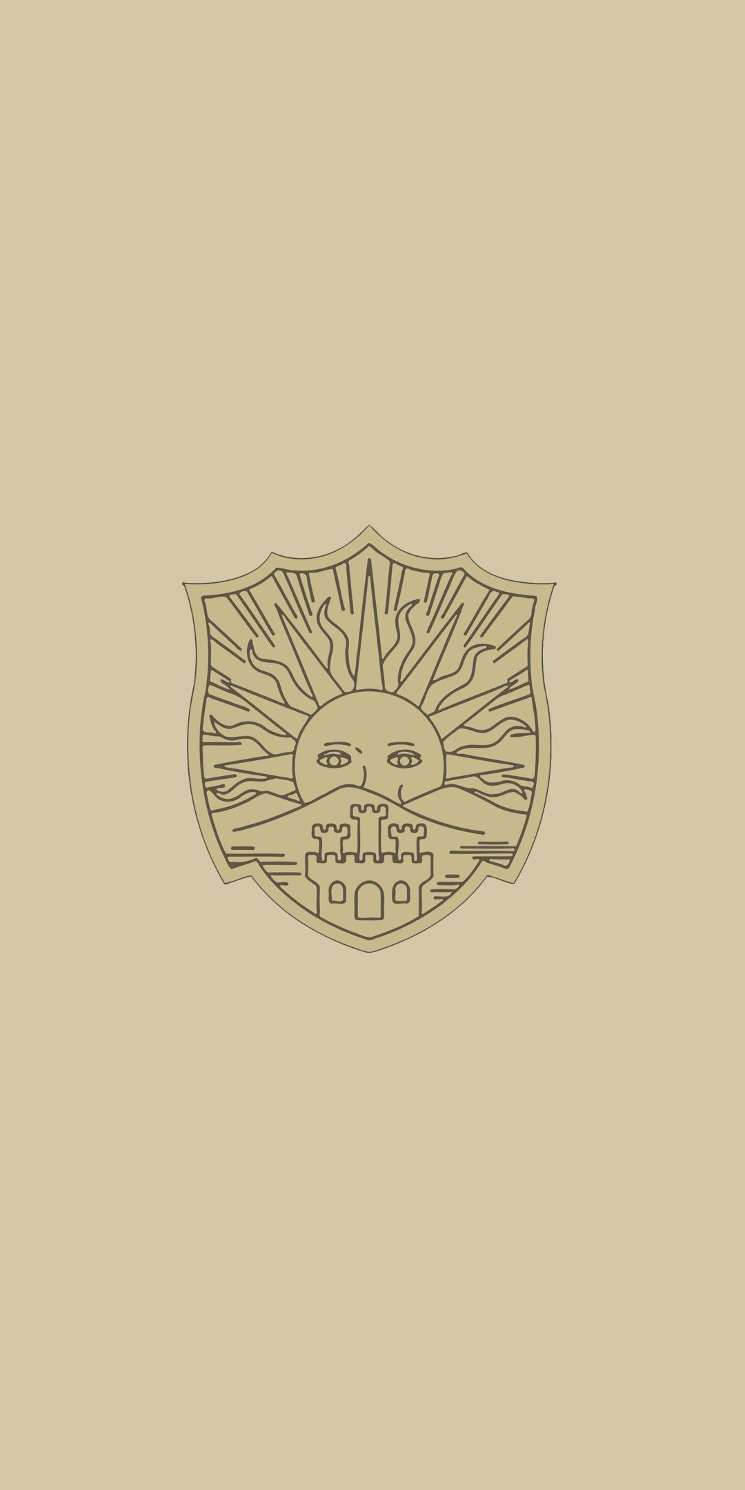 Logo Golden Dawn Black Clover, 1080x2160 Full HD Verticale, Smartphone
