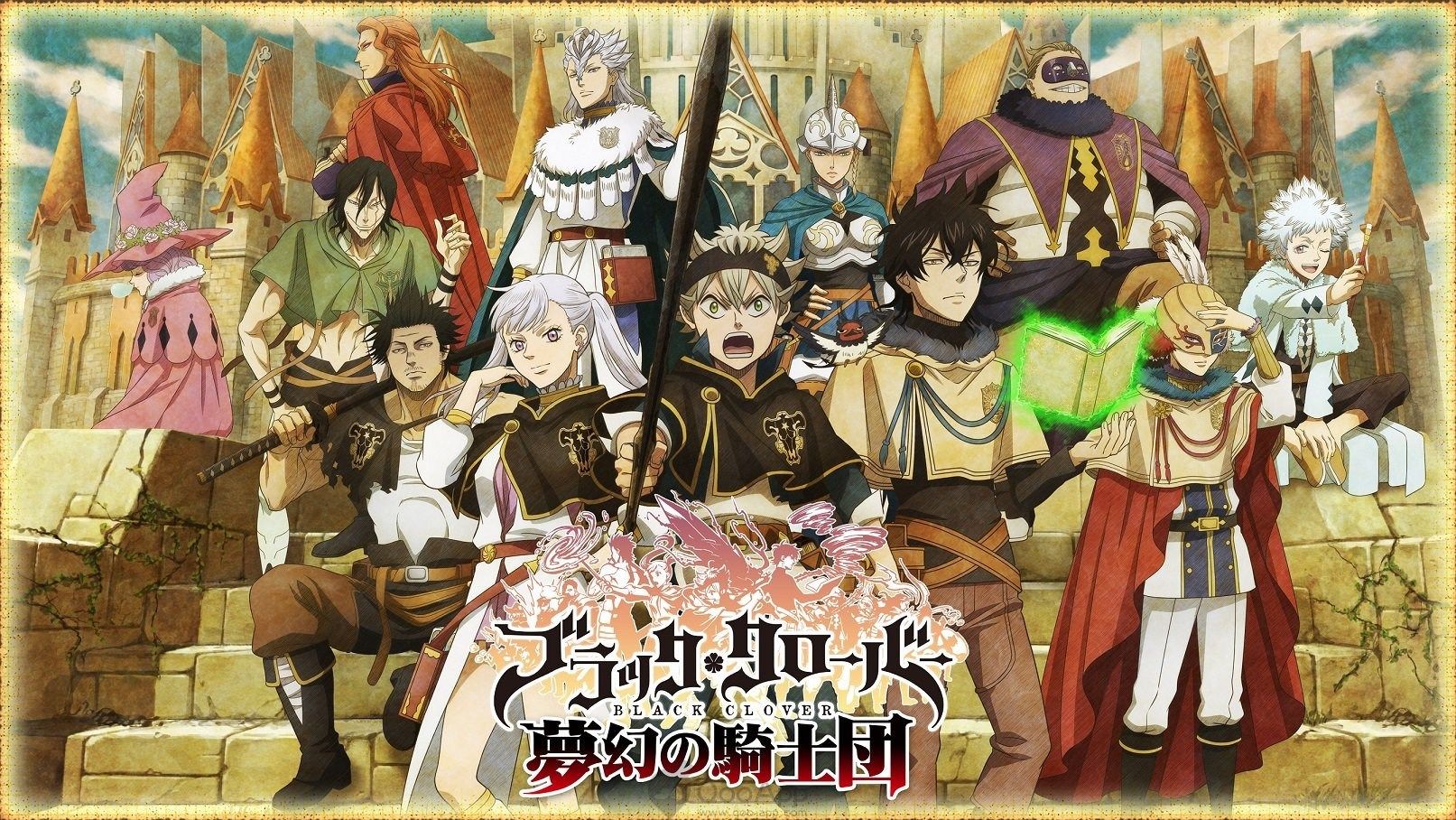 Black Clover personaggi anime, 1613x908 HD Ready, Desktop