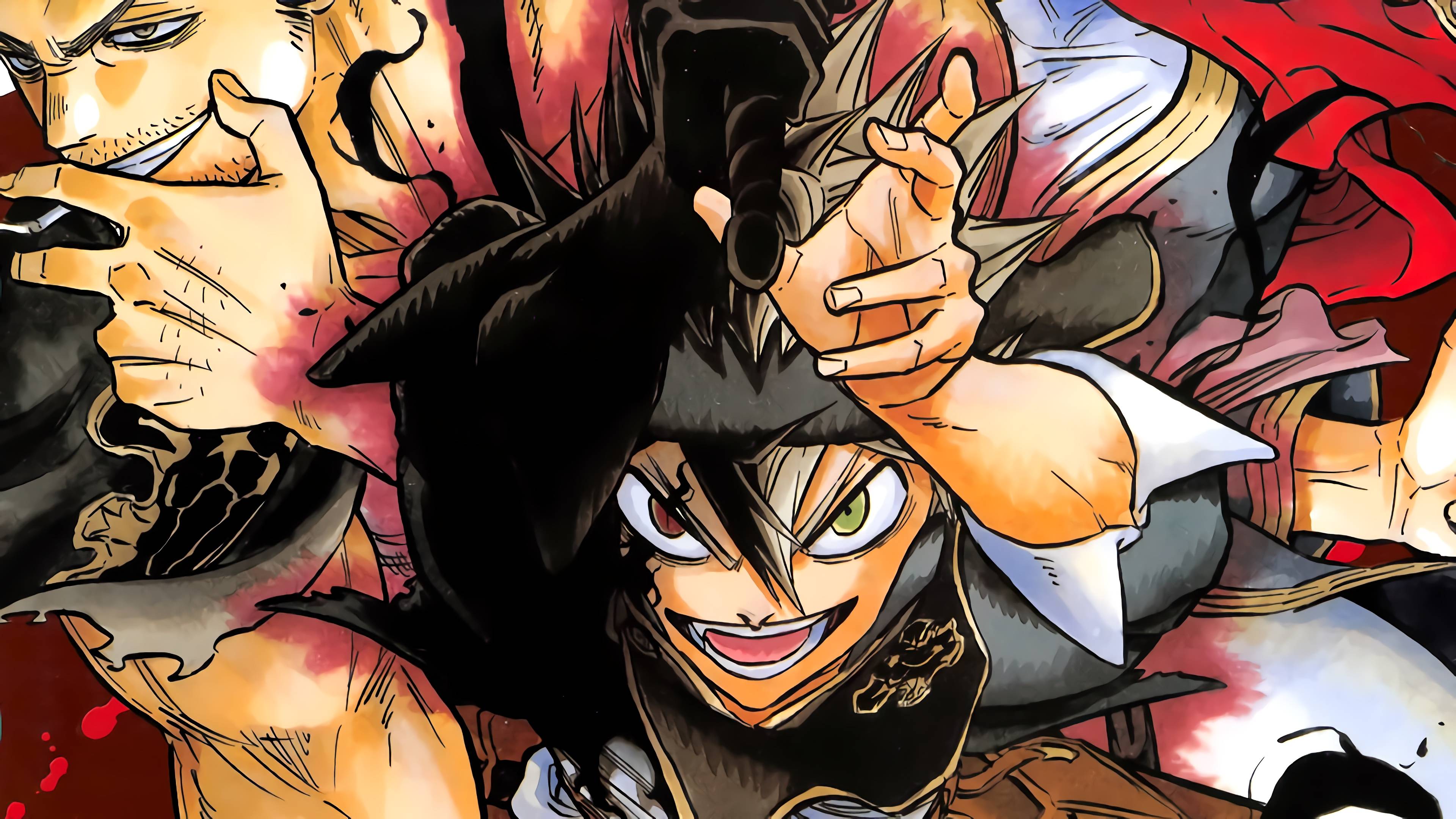 Asta Black Clover manga, 3840x2160 Ultra HD, 4K TV