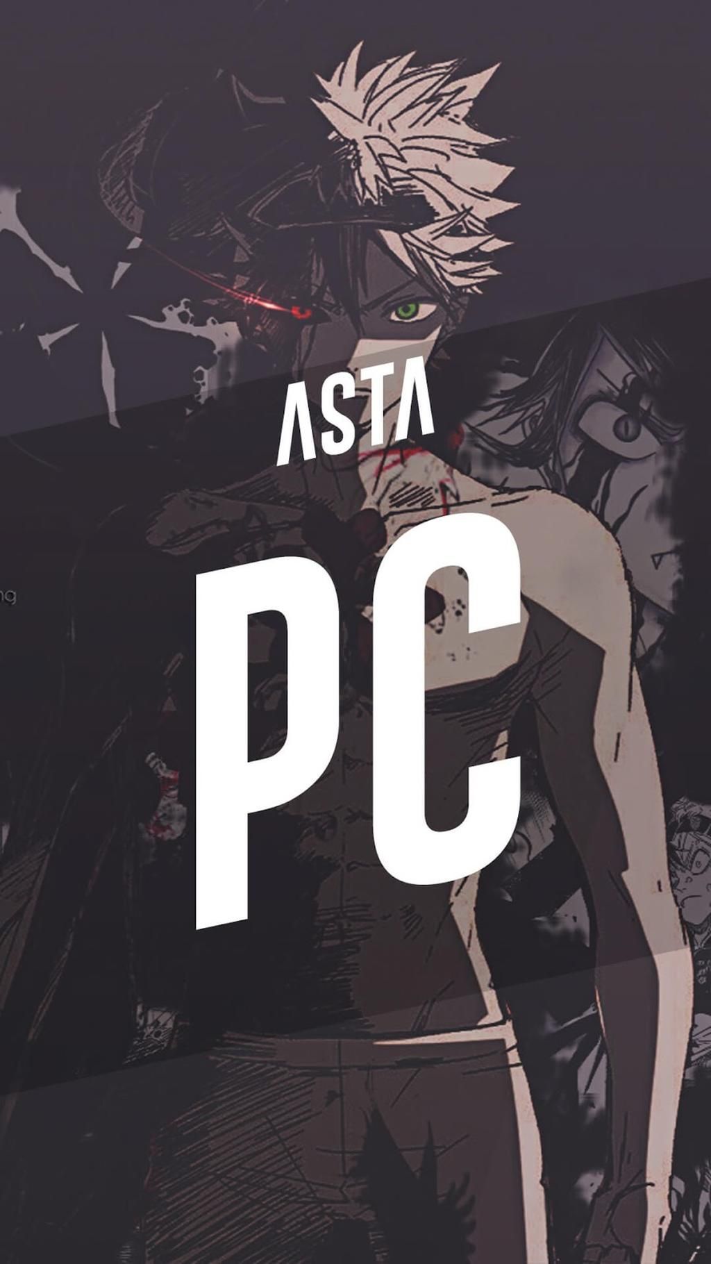 Logo Black Clover rosso, 1366x768 720p, PC