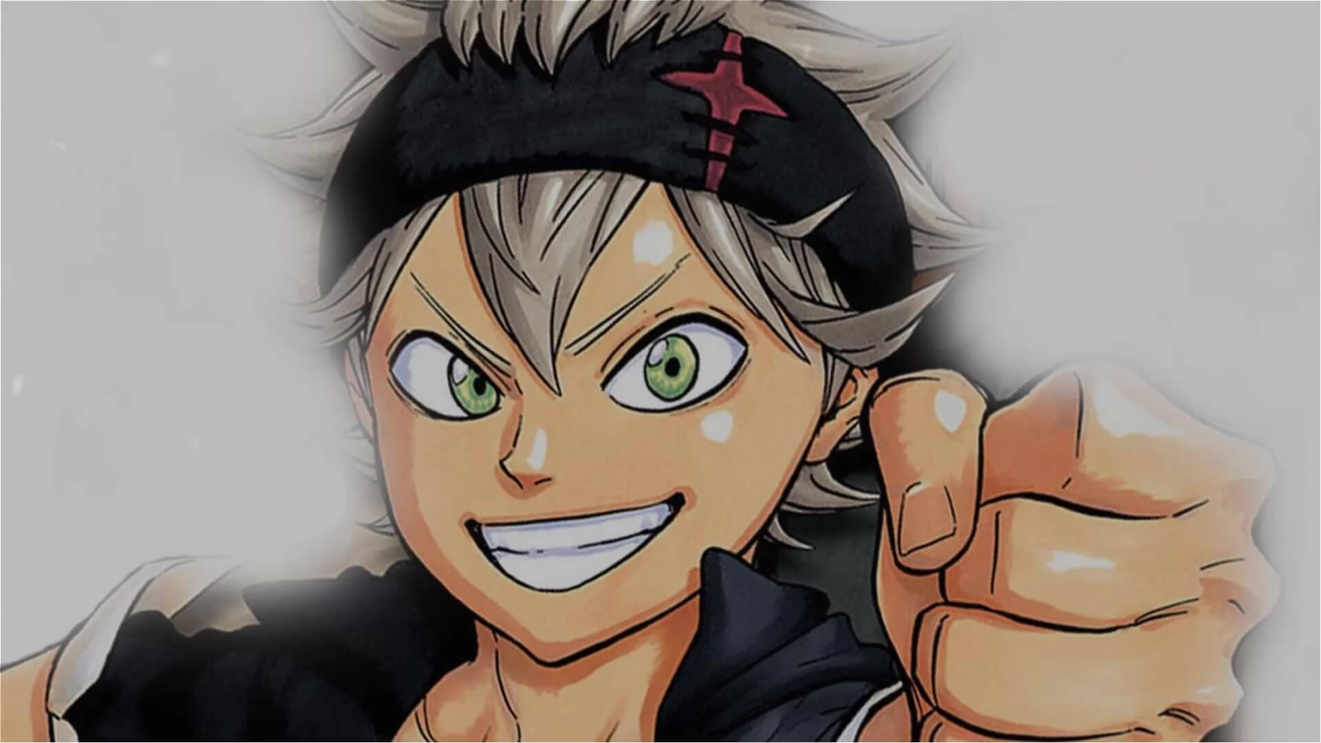 Asta Black Clover silhouette, 1024x1820 Verticale, Mobile