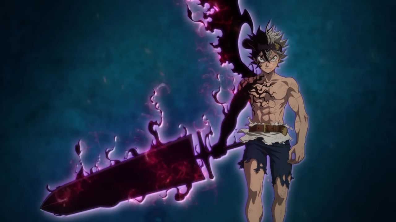 Asta Black Clover spada demoniaca, 1280x720 HD, PC Desktop