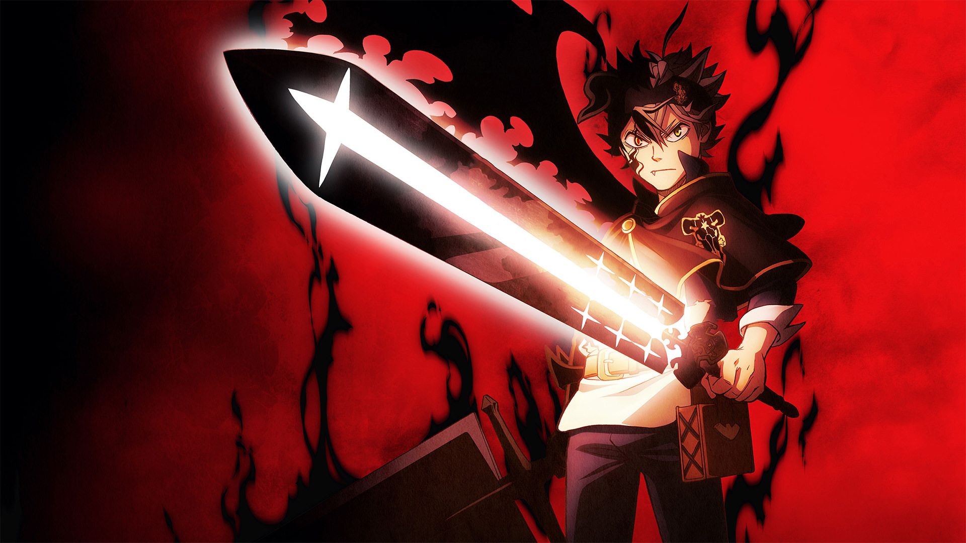 Asta con spada fiammante, Black Clover, 1920x1080 1080p, PC