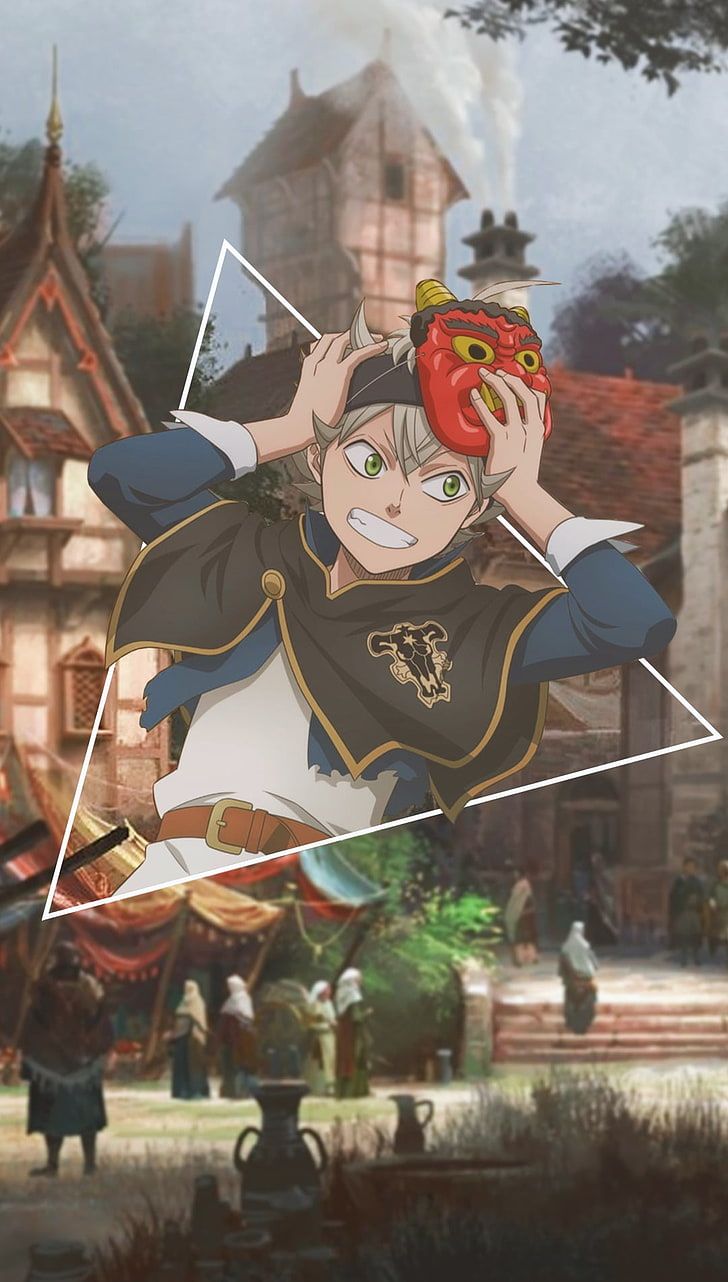 Asta Black Clover villaggio, 728x1282 Full HD Verticale, iPhone